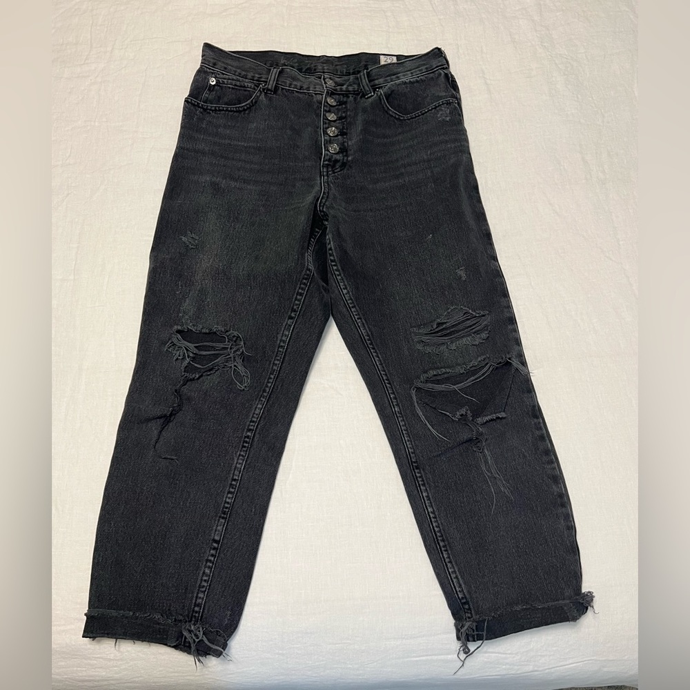 Free People high rise denim jeans